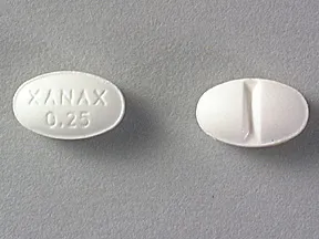 Xanax (Alprazolam Tablets) - 0.25mg